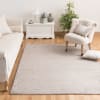 Kurzflorteppich SOFT aus Wolle, 140 x 200 cm, beige